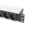 Digitus Listwa zasilająca z profilem aluminiowym, 10 gniazd, przewód zasilający 2 m, wtyczka IEC C20