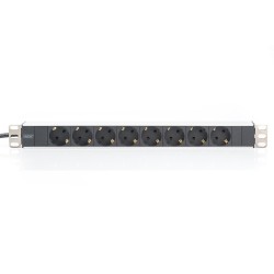 Listwa RACK DIGITUS DN-95401 (8 x UTE 16 A 2m kolor czarny)