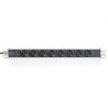 Listwa RACK DIGITUS DN-95401 (8 x UTE 16 A 2m kolor czarny)