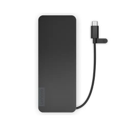 Lenovo 4X11N40212 stacja dokująca Przewodowa USB 3.2 Gen 1 (3.1 Gen 1) Type-C Czarny