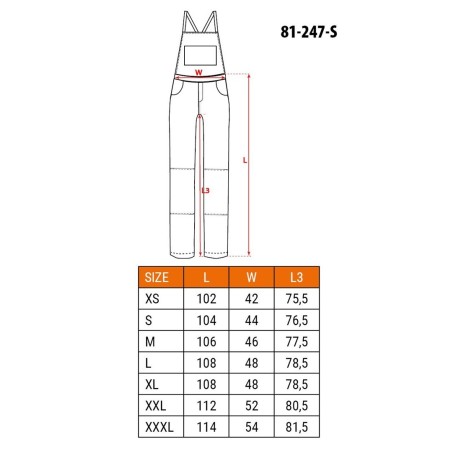 NEO tools 81-247-S ubranie robocze