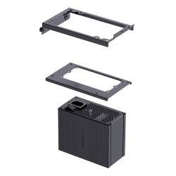 Obudowa Jonsplus MATX Uchwyt Case Z20 - czarny