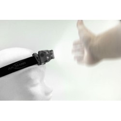 Latarka czołowa Ansmann priekiniu žibintu HD450FRS Li-Ion, USB-C 1600-0528