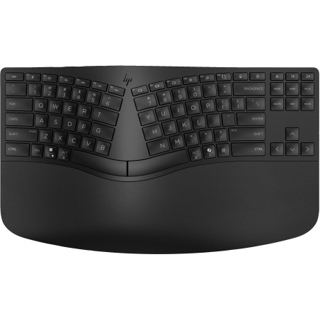 HP Klawiatura ergonomiczna bezprzewodowa + numeryczna 965 7E756AA czarna