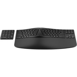 HP Klawiatura ergonomiczna bezprzewodowa + numeryczna 965 7E756AA czarna