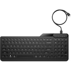 HP Klawiatura 405 Multi-Device podświetlana przewodowa 7N7C1AA