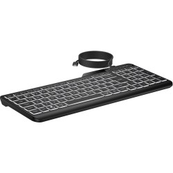 HP Klawiatura 405 Multi-Device podświetlana przewodowa 7N7C1AA