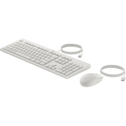 Klawiatura + mysz HP 225 Wired Mouse and Keyboard Combo White 86J24AA