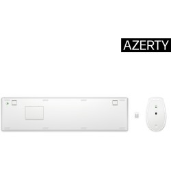 Zestaw bezprzewodowy klawiatura + mysz HP 655 White 860P8AA