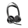 POLY Zestaw słuchawkowy Voyager Focus 2 z certyfikatem Microsoft Teams USB-C-C + przejściówka USB-C/A