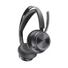 POLY Zestaw słuchawkowy Voyager Focus 2 z certyfikatem Microsoft Teams USB-C-C + przejściówka USB-C/A