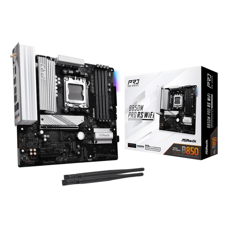 Płyta główna ASRock B850M Pro RS WiFi Płyta główna ASRock B850M Pro RS WiFi