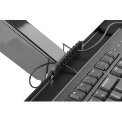 DIGITUS RAMIĘ NAŚCIENNE POJEDYNCZE LCD+KLAWIATURA MAX.32" MAX. 8KG UCHYLNO-OBROTOWE 360° (PIVOT) DA-90372