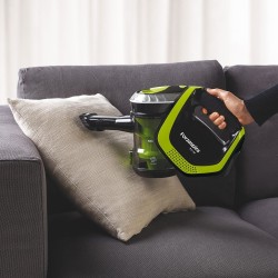 Polti Forzaspira Slim SR110 2-in-1 stick vacuum Bateria Suchy HEPA Bez worka Czarny, Limonka, Metaliczny
