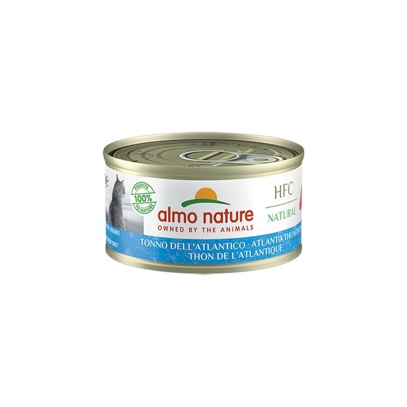 ALMO NATURE HFC Natural tuńczyk atlantycki - mokra karma dla kota - 70g ALMO NATURE HFC Natural tuńczyk atlantycki - mokra karma dla kota - 70g