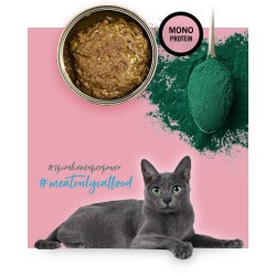 3Coty TURKEY with Spirulina for Adult cats 80g