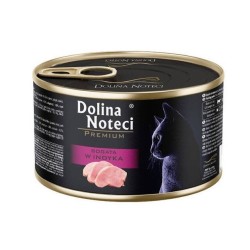 DOLINA NOTECI BOGATA W indyka karma dla kota 185g