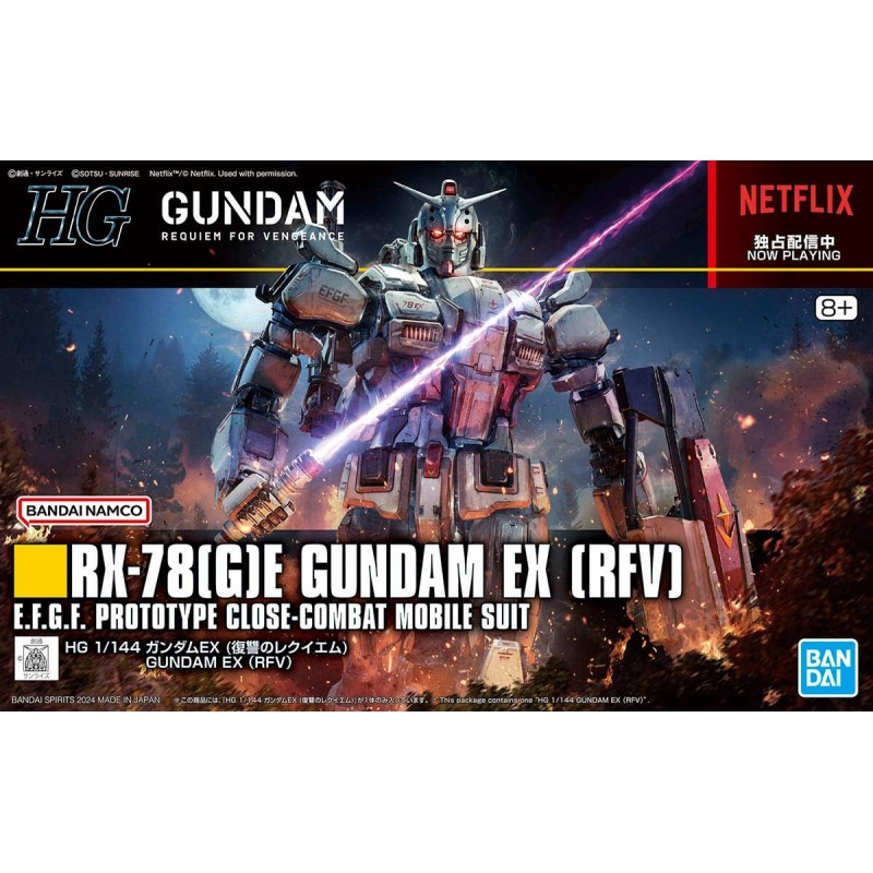 HG 1/144 RX-78(G)E GUNDAM EX (RFV)
