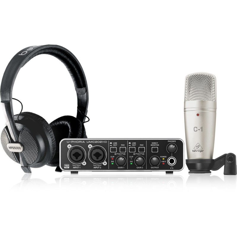 Behringer U-PHORIA STUDIO PRO - zestaw do homerecordingu Behringer U-PHORIA STUDIO PRO - zestaw do homerecordingu