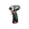 Metabo POWERMAXX BS BASIC 1400 RPM Zamek centralny 800 g Czarny, Czerwony