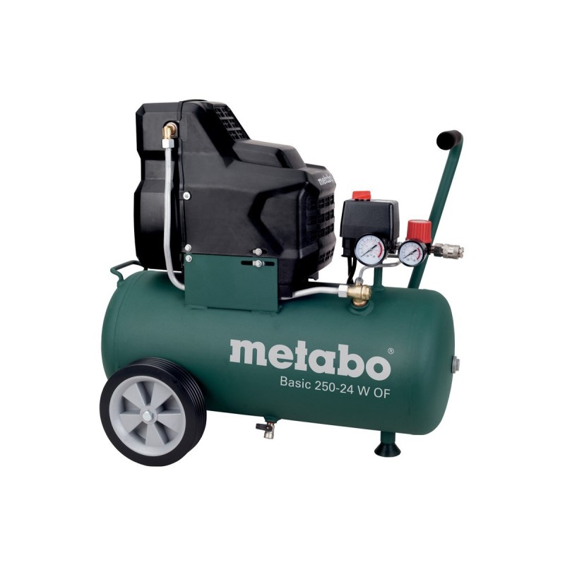 METABO SPRĘŻARKA BEZOLEJOWA 230V 24L BASIC 250-24 W OF METABO SPRĘŻARKA BEZOLEJOWA 230V 24L BASIC 250-24 W OF