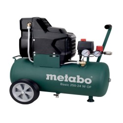 METABO SPRĘŻARKA BEZOLEJOWA 230V 24L BASIC 250-24 W OF