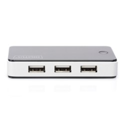 Hub DIGITUS DA-70222 (7x USB 2.0 kolor czarny)