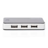 Hub DIGITUS DA-70222 (7x USB 2.0 kolor czarny)