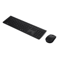 Lenovo 4X31K03968 klawiatura Dołączona myszka Biuro RF Wireless + Bluetooth US English Szary