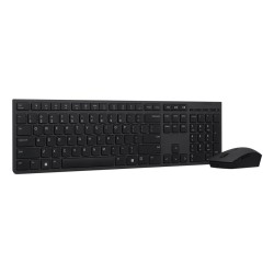 Lenovo 4X31K03968 klawiatura Dołączona myszka Biuro RF Wireless + Bluetooth US English Szary