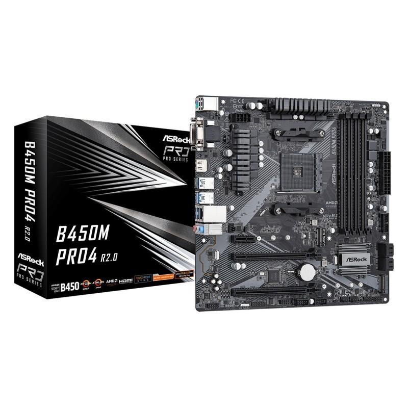 Płyta główna Asrock B450M PRO4 R2.0 Płyta główna Asrock B450M PRO4 R2.0