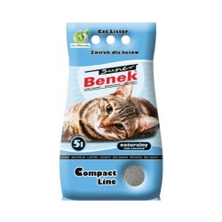 Certech Super Benek Compact Naturalny - żwirek dla kota zbrylający 5 l