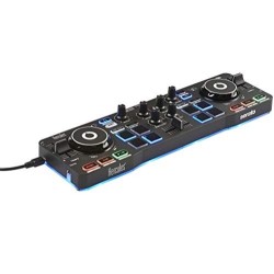 Hercules Starlight CD scratcher 2 kan. Czarny
