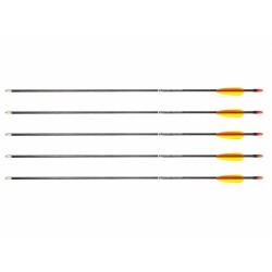 Strzały z włókna szklanego 28" Poe Lang - zestaw 5 sztuk (D-055-B3)