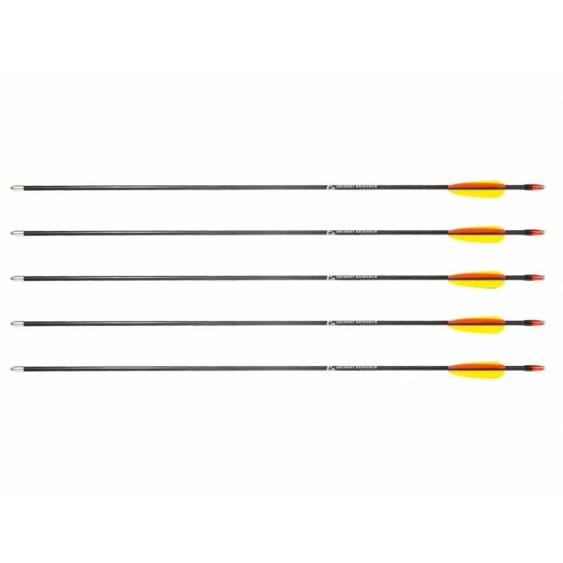 Strzały z włókna szklanego 28" Poe Lang - zestaw 5 sztuk (D-055-B3) Strzały z włókna szklanego 28" Poe Lang - zestaw 5 sztuk (D-055-B3)