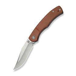 Nóż CIVIVI Clingman Nitro-V Micarta Brown C23065-3