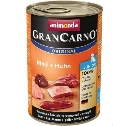 ANIMONDA Grancarno Junior wołowina i kurczak - mokra karma dla szczeniąt - 400g