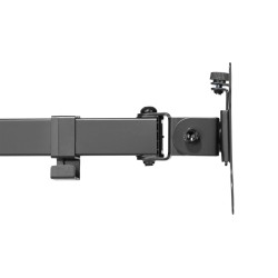 Uchwyt biurkowy pojedynczy (zacisk) 1xLCD max. 32"max. 8kg uchylno-obrotowy