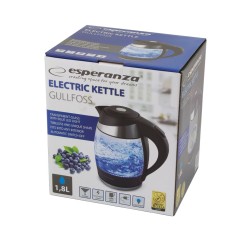 Czajnik elektryczny Esperanza Gullfoss EKK009 (2200W 1.8l kolor przeźroczysty)