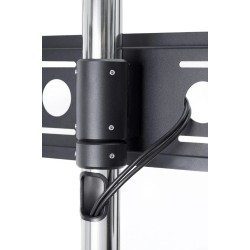 Edbak TR5E uchwyt / stojak do monitorów 165,1 cm (65") Podłoga Czarny