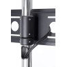Edbak TR5E uchwyt / stojak do monitorów 165,1 cm (65") Podłoga Czarny