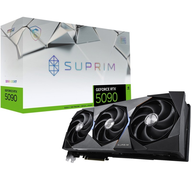 Karta graf. MSI RTX 5090 32G SUPRIM SOC Karta graf. MSI RTX 5090 32G SUPRIM SOC