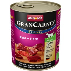 ANIMONDA Grancarno Adult wołowina + serca - mokra karma dla psa - 800 g
