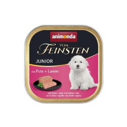 ANIMONDA Dog Veom Feinsten Junior Indyk & Jagnięcina - mokra karma dla psa - 150 g