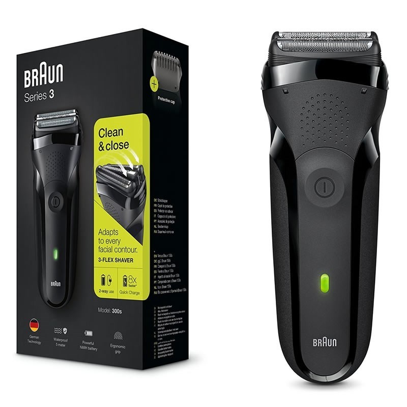 Golarka foliowa Braun 300s (kolor czarny) Golarka foliowa Braun 300s (kolor czarny)