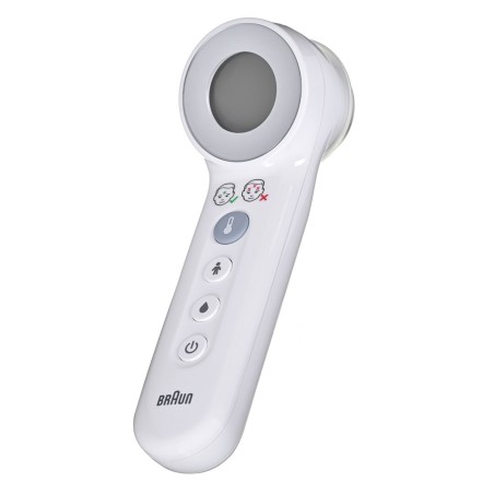 Termometr bezdotykowy Braun Age Precision BNT400 (Bezdotykowy, Pomiar kontaktowy kolor biały)