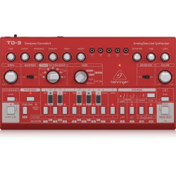 Behringer TD-3-RD syntezator Syntezator analogowy Czerwony