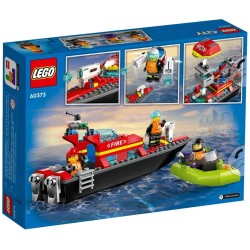 LEGO City 60373 Łódź strażacka