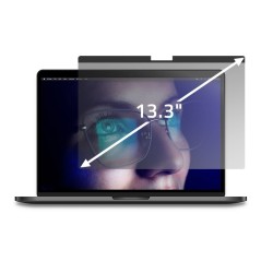 Qoltec Filtr prywatyzujący do MacBook Air 13.6" | Magnetyczny | Ochrona wzroku