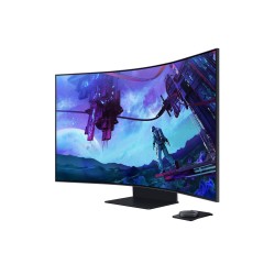 Samsung G97NC monitor komputerowy 139,7 cm (55") 3840 x 2160 px 4K Ultra HD LED Czarny